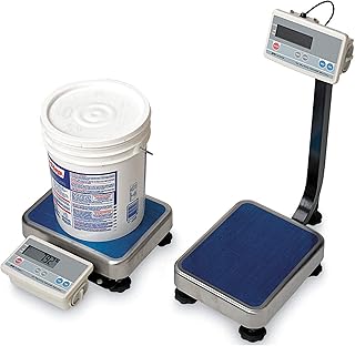 ANDWEIGHING FG-60KAM AD FG-K Series Platform Scale, Medium Pan, 150 lb. x 0.05 lb., with Column-Non-Ntep
