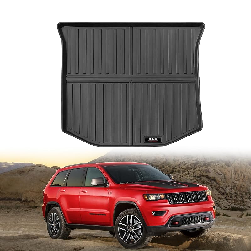 Forro para Porta-Malas em TPE para Jeep Grand Cherokee 2011–2021 e modelos WK 2022, proteção para área traseira — não compatível com L ou 4XE