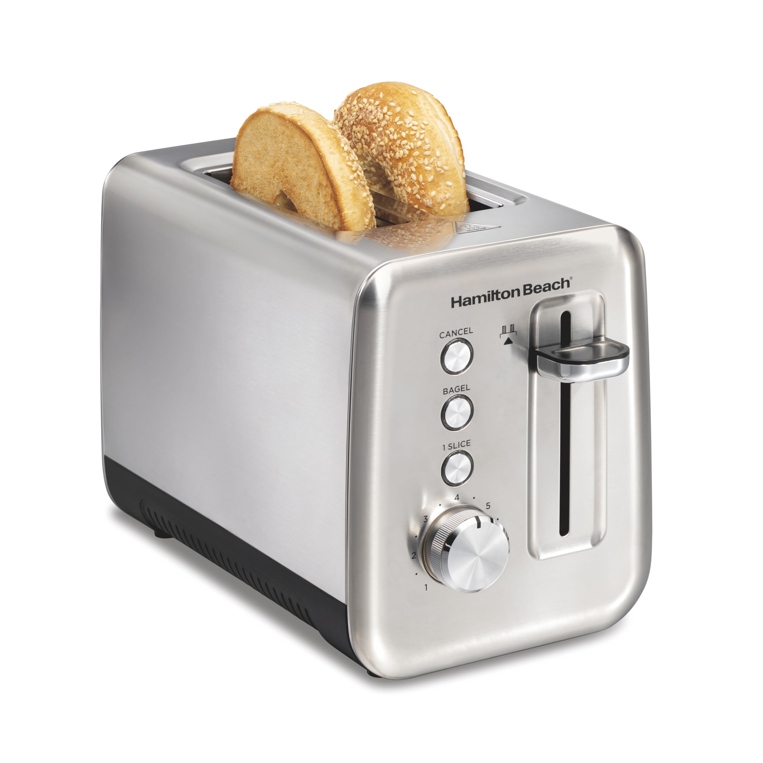 Amazon.com: Hamilton Beach Sleek Stainless Steel 2 Slice Toaster