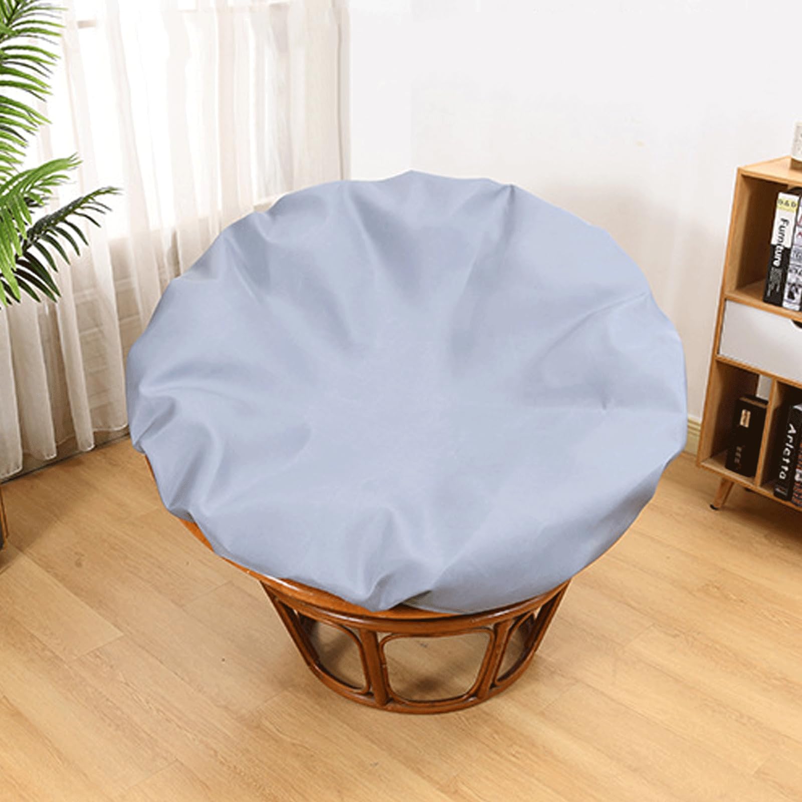 Housse De Coussin Papasan TDHLW - Protection Douce Et Lavable Pour Chaise Ronde En Œuf, Confort Et Élégance Au Quotidien