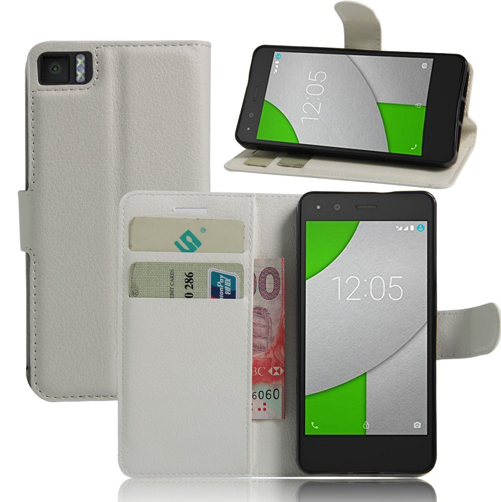 Case for BQ Aquaris A4.5 Leather Stand Wallet Flip Case Cover for BQ Aquaris A4.5 Phone protection shell The case with Streamlined design