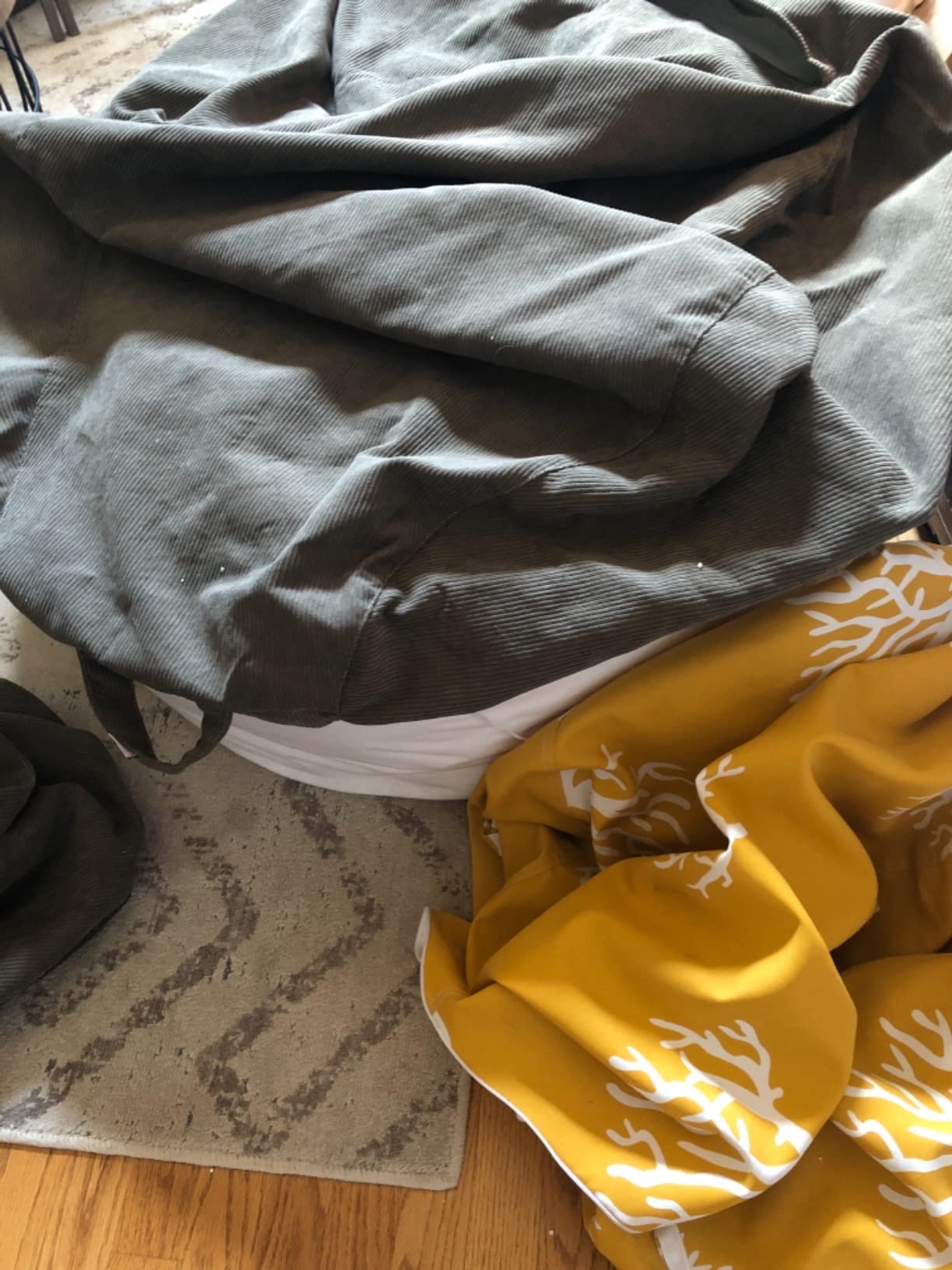 8/mo Finance Nobildonna Bean Bag Chair Cover (No Filler) for Kids and Adults. Extra Large