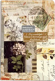 Vintage Notebook, European Style Scrapbook, Multipurpose Notepads, Portable | Journal Notebook, Drawing Writing Notepad, Vintage European Style Notebook Journal for Creative Scrapbooking and Writing