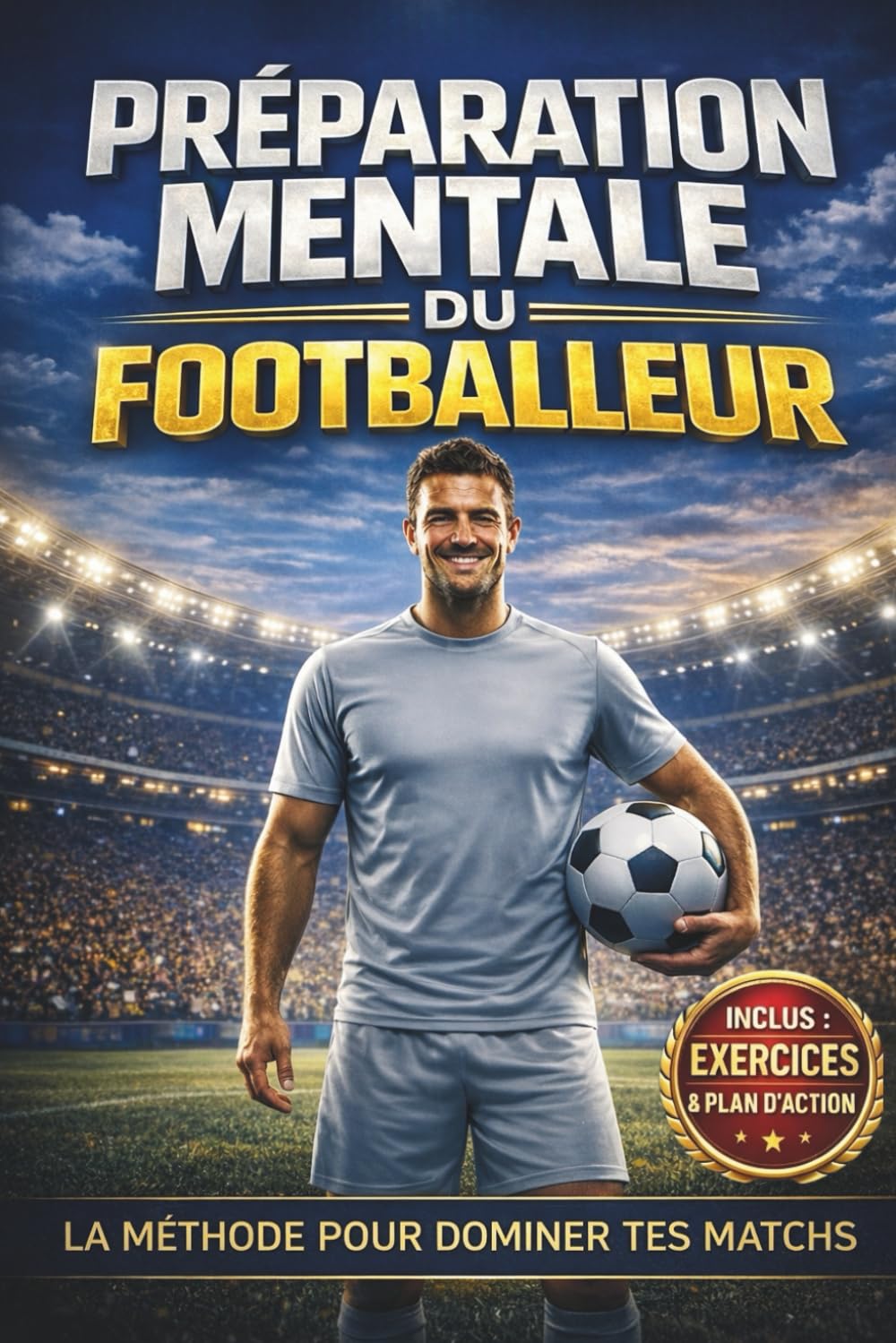 Préparation mentale foot: Le guide du mental sportif adapté au footballeur pour développer sa confiance en soi, gérer son stress et performer en match