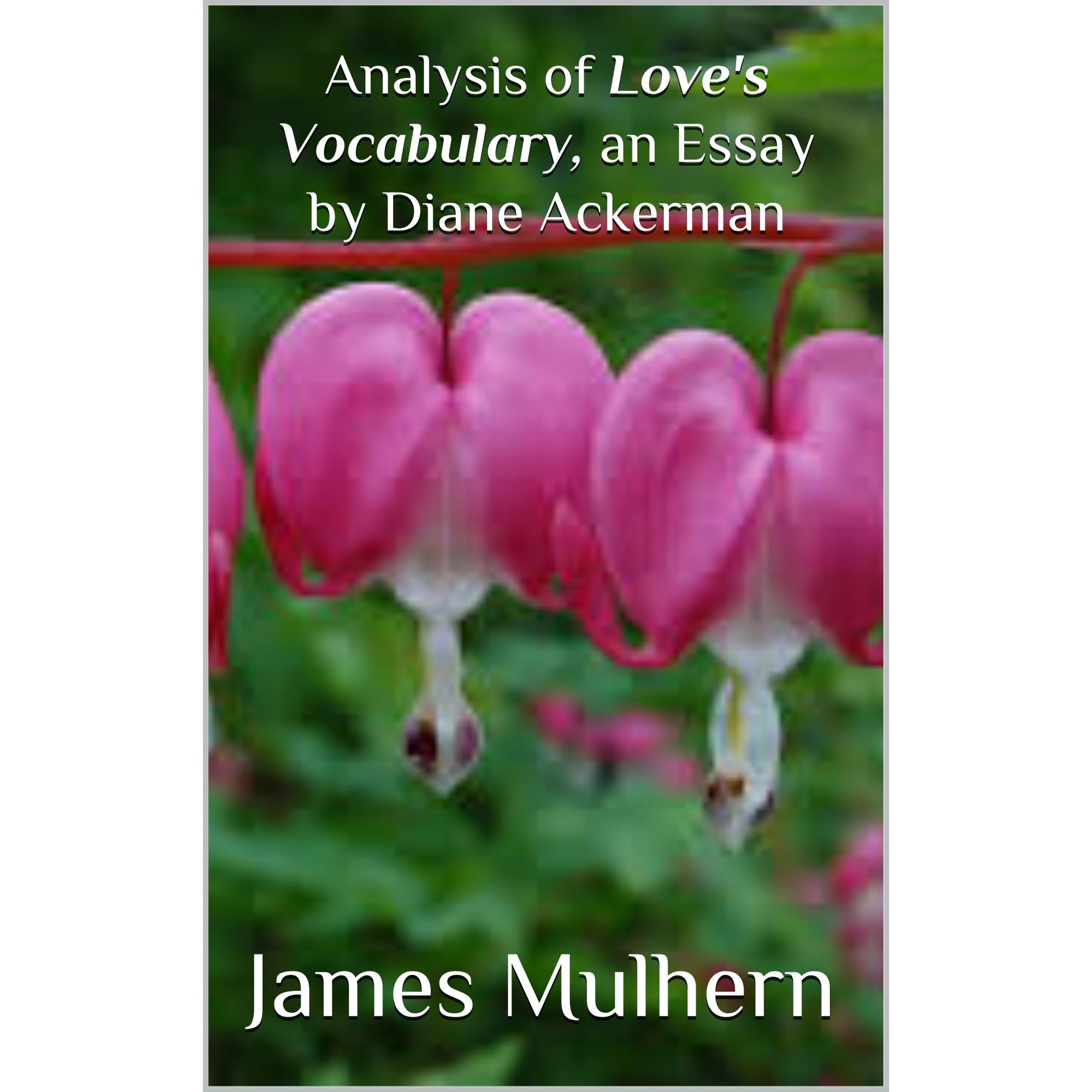 Analysis of Love's Vocabulary, an essay by Diane Ackerman