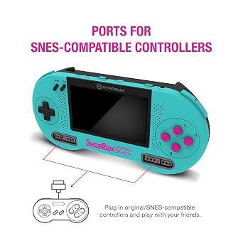 Hyperkin SupaBoy Portable Pocket Console for SNES/SFC -Hyper Beach