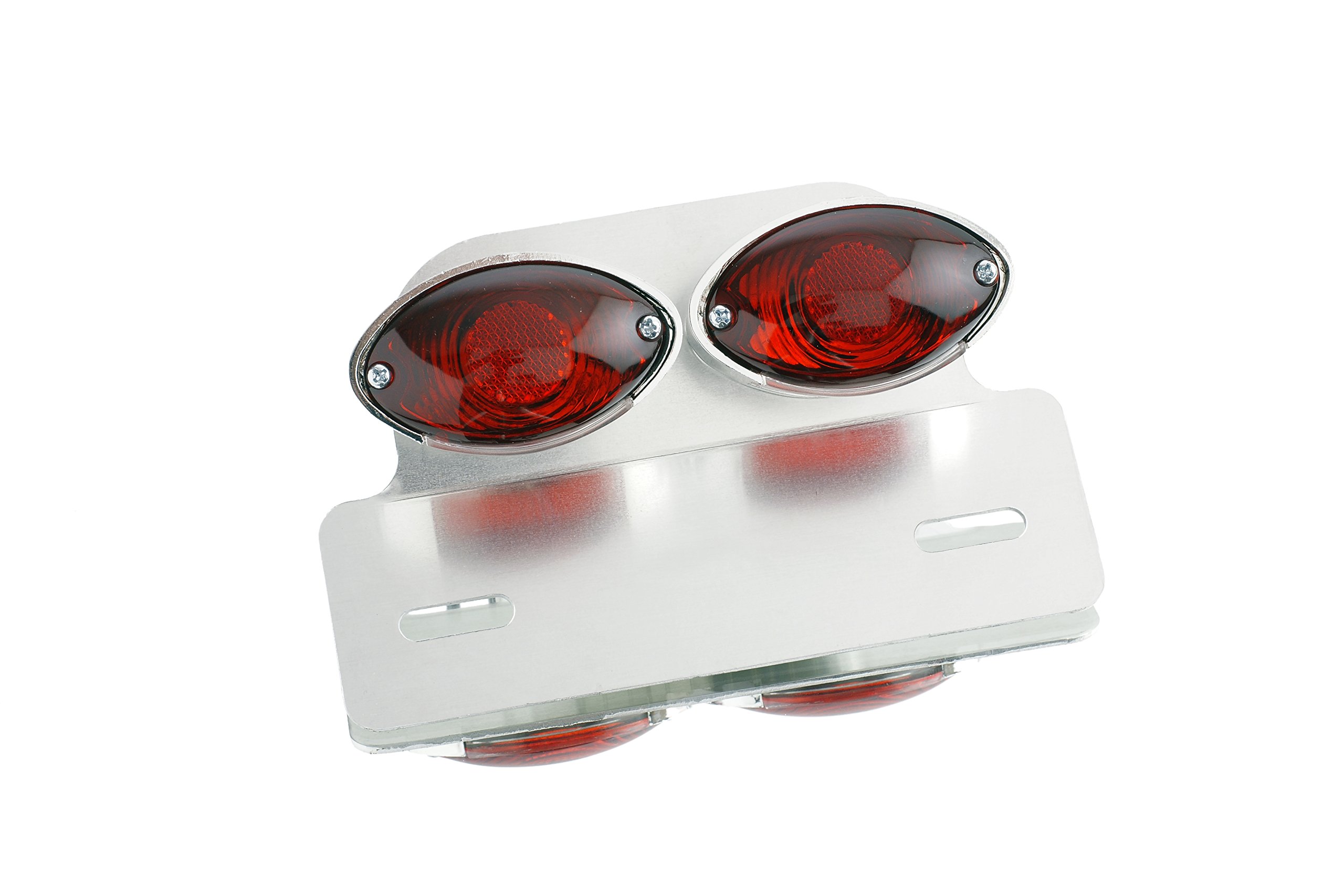 Customaccess Stop Light Cat Model Tail Light Double with License Plate Holder
