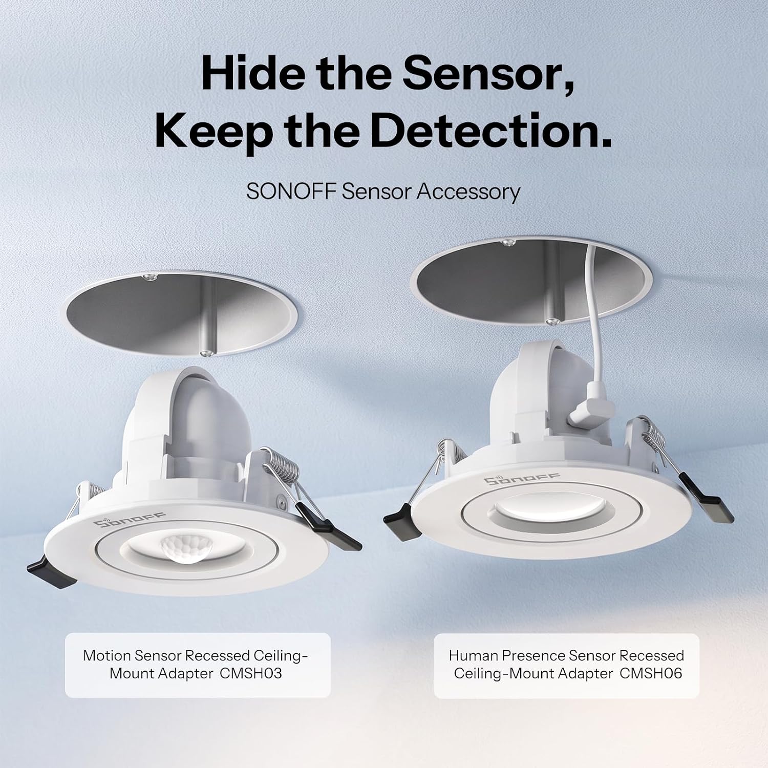 SONOFF Motion Sensor Recessed Ceiling-Mount Adapter