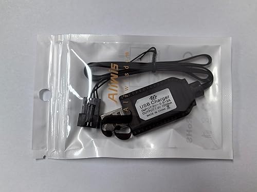 Miniatura 7 de Cable cargador de batería universal RC con conector SM de 4 pines para batería Lipo de 7.4V 2S, compatible con coche RCbarco RCavión RCDroneRC