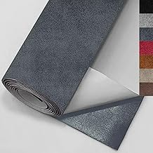 ATAK Suede Sheet with Adhesive (Professional Finish for DIY Beginners), Adhesive Suede Fabric, Stick On, Car Interior Repair Tape (Dark Gray, Short Hair Thin, 59.1 x 11.8 x 0.02 inches (150 x 30 x 0.5