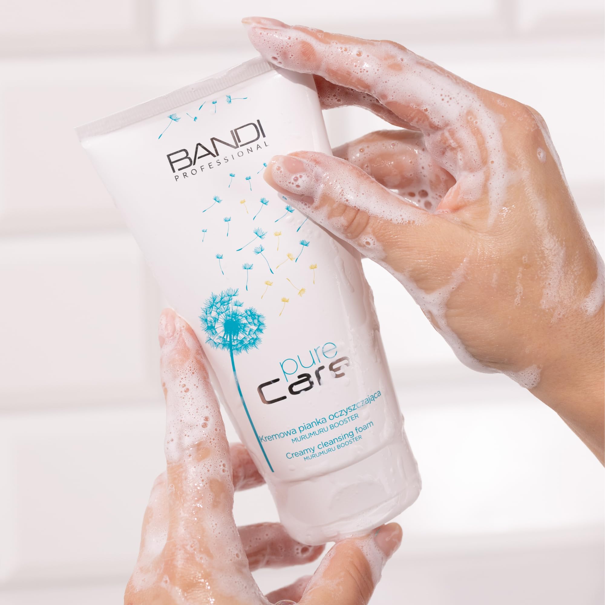 Bandi Revitalizing Face Washing Foam Gentle Face Wash with Murumuru Butter Coconut Beetroot Extracts Hydrating Facial Cleanser for All Skin Types - Image 4