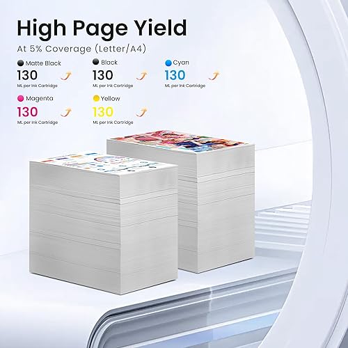 Miniatura 3 de GREENBOX PFI-107 Cartucho de tinta de repuesto para Canon PFI-107MBK PFI-107BK PFI-107C PFI-107M PFI-107Y Depósito de tinta para imagePROGRAF iPF670