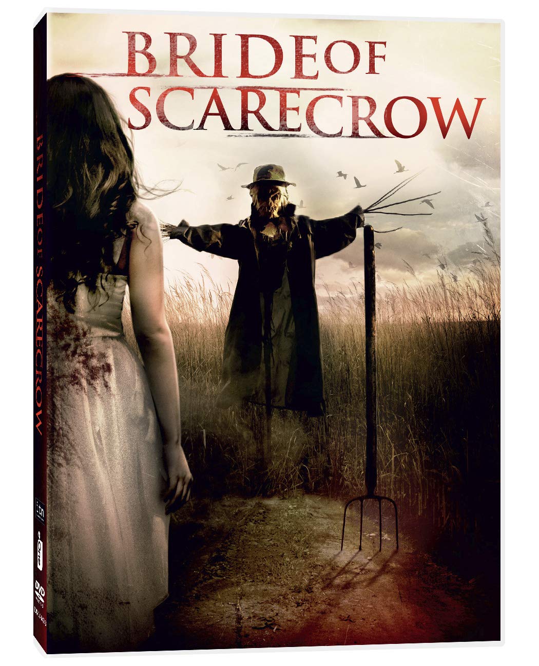 DVD Bride Of Scarecrow para organizar un maratón de cine de terror de importación italiana