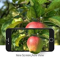 Vista 5 de Brinonac para iPhone 6, pantalla de repuesto negra, digitalizador LCD táctil, montaje completo con cámara frontal, sensor de proximidad, altavoz