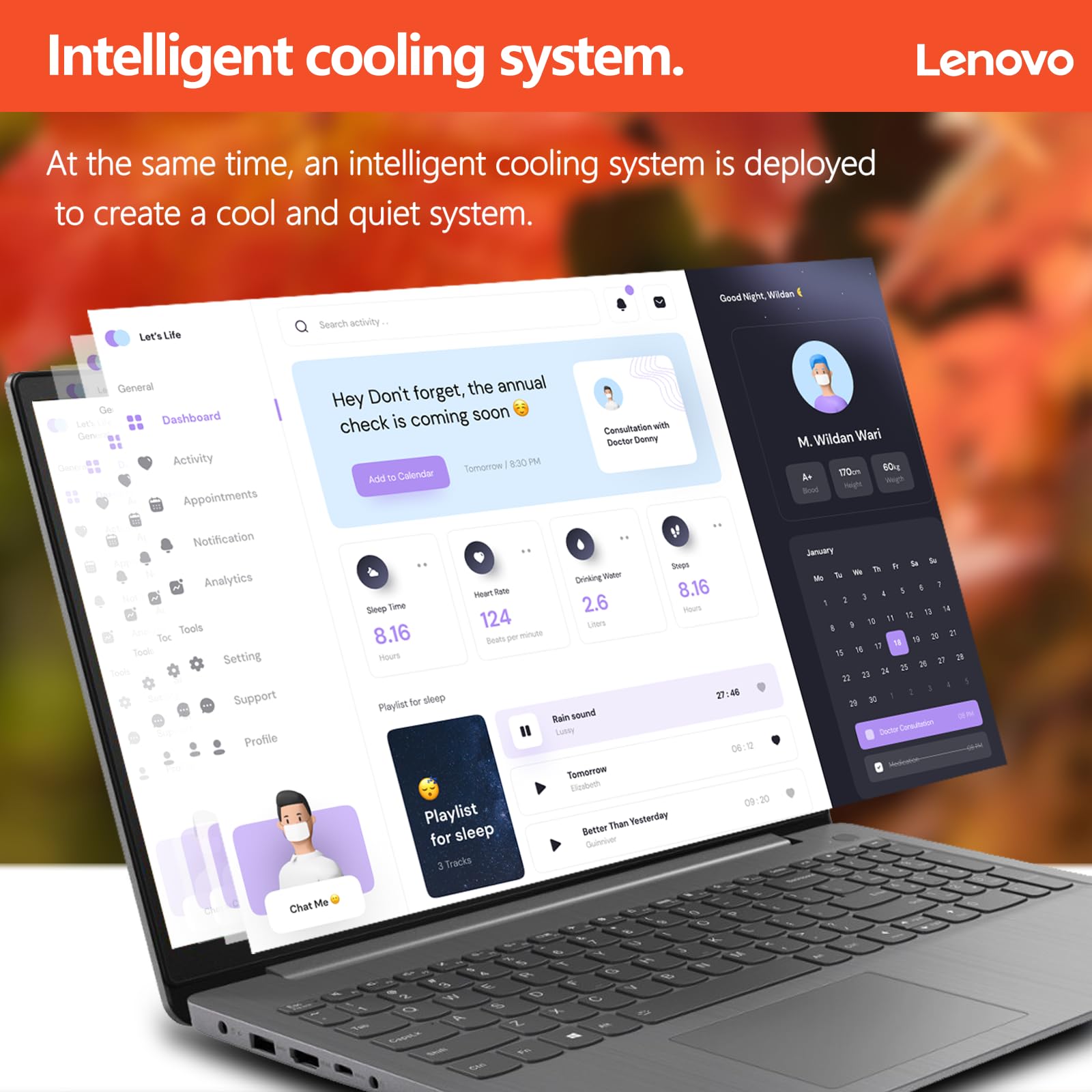 Lenovo IdeaPad 3 Laptop | 15.6