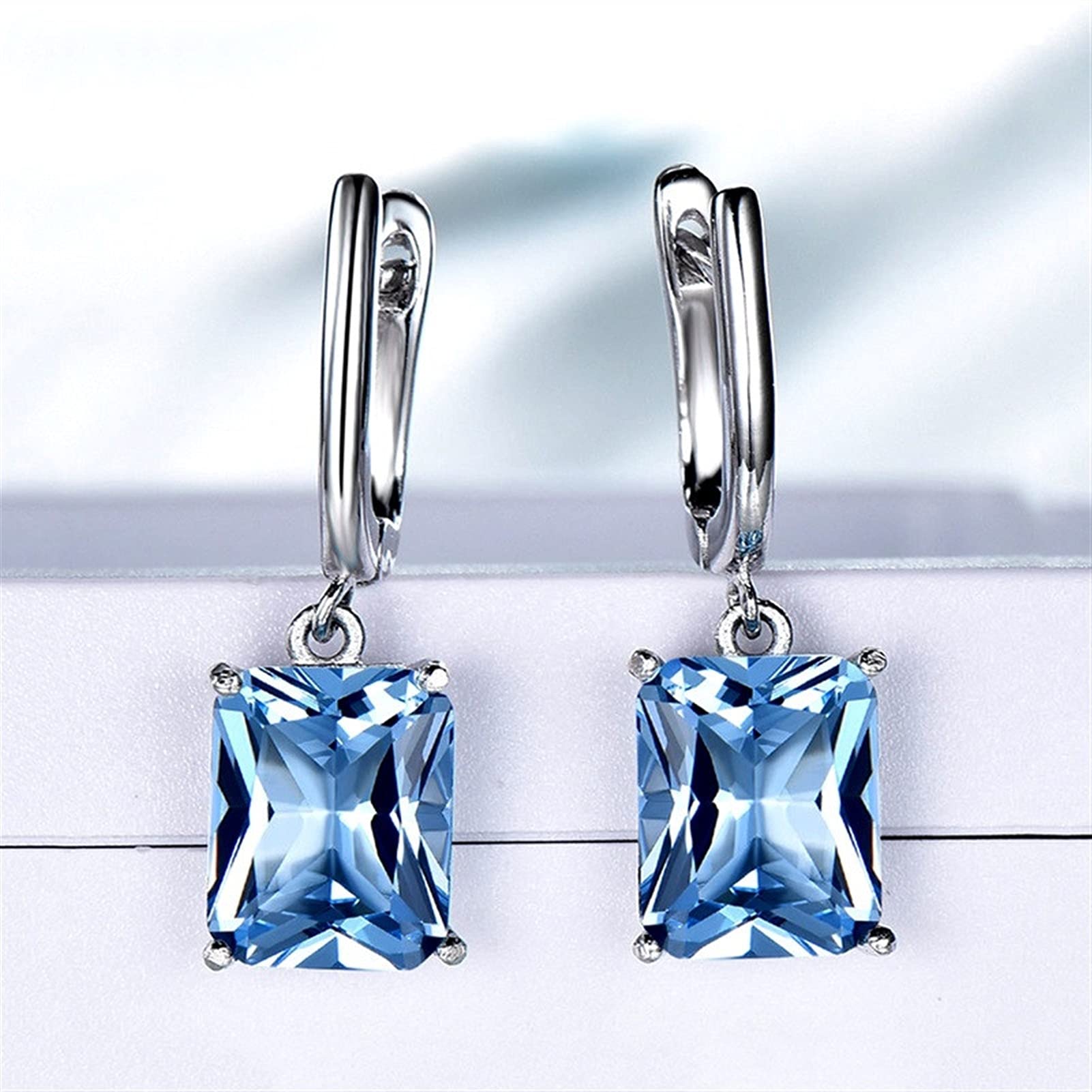 Boucles d'oreilles longues en Argent S925, l'accessoire idéal pour rayonner en soirée - 6