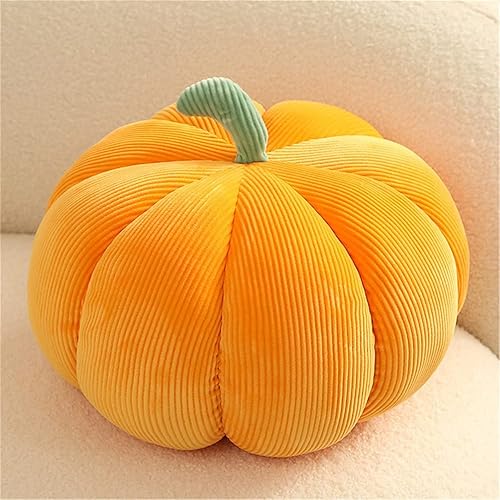 Miniatura 2 de AZCHEN Almohada decorativa de calabaza para sofá cama, muebles de patio (7.1 in, naranja)