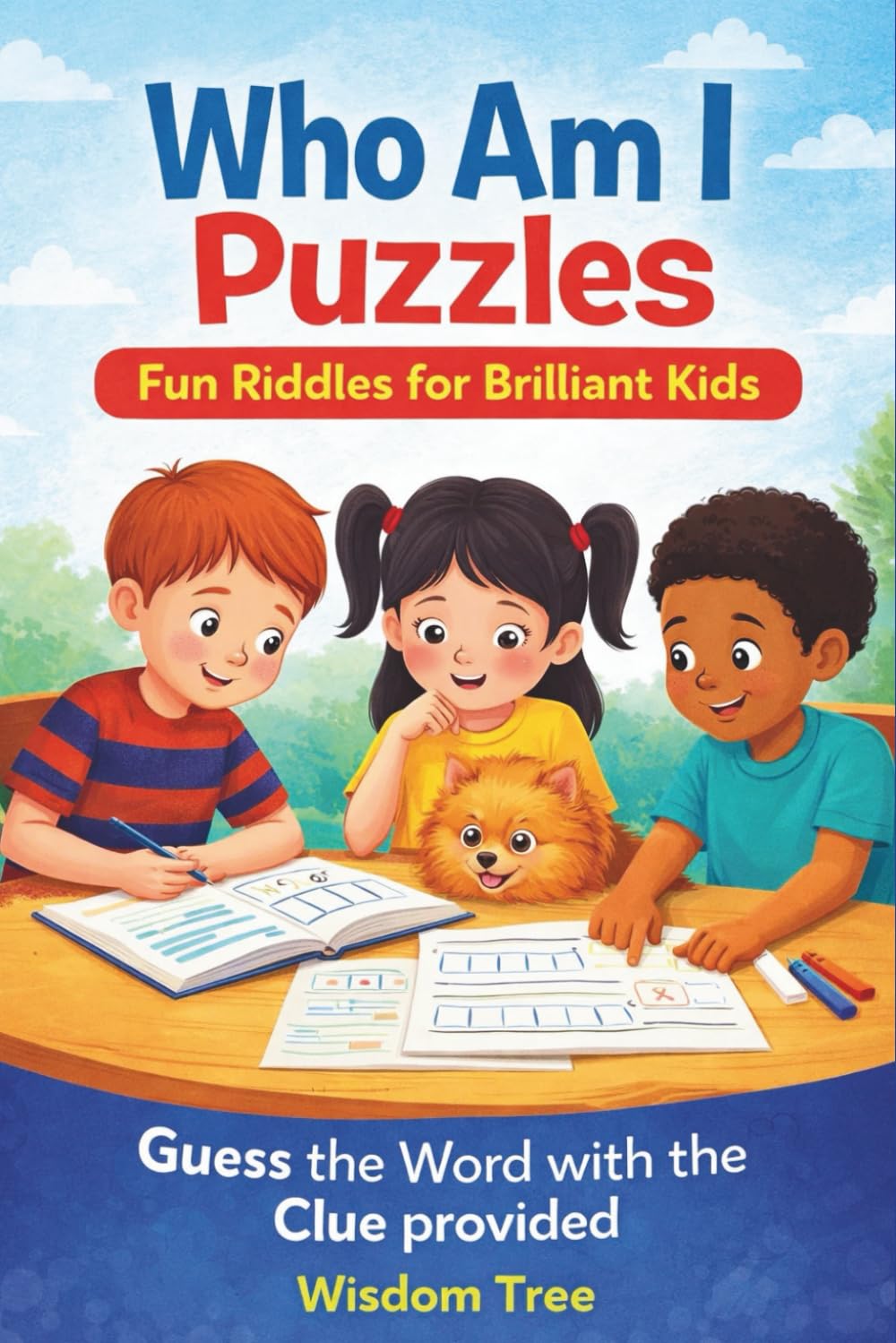 Who Am I Puzzles - Fun Riddles for Brilliant Kids - Guess the Word with the Clue provided: Brain Stimulating Riddles for Curious and Growing Minds - Age 6 and above