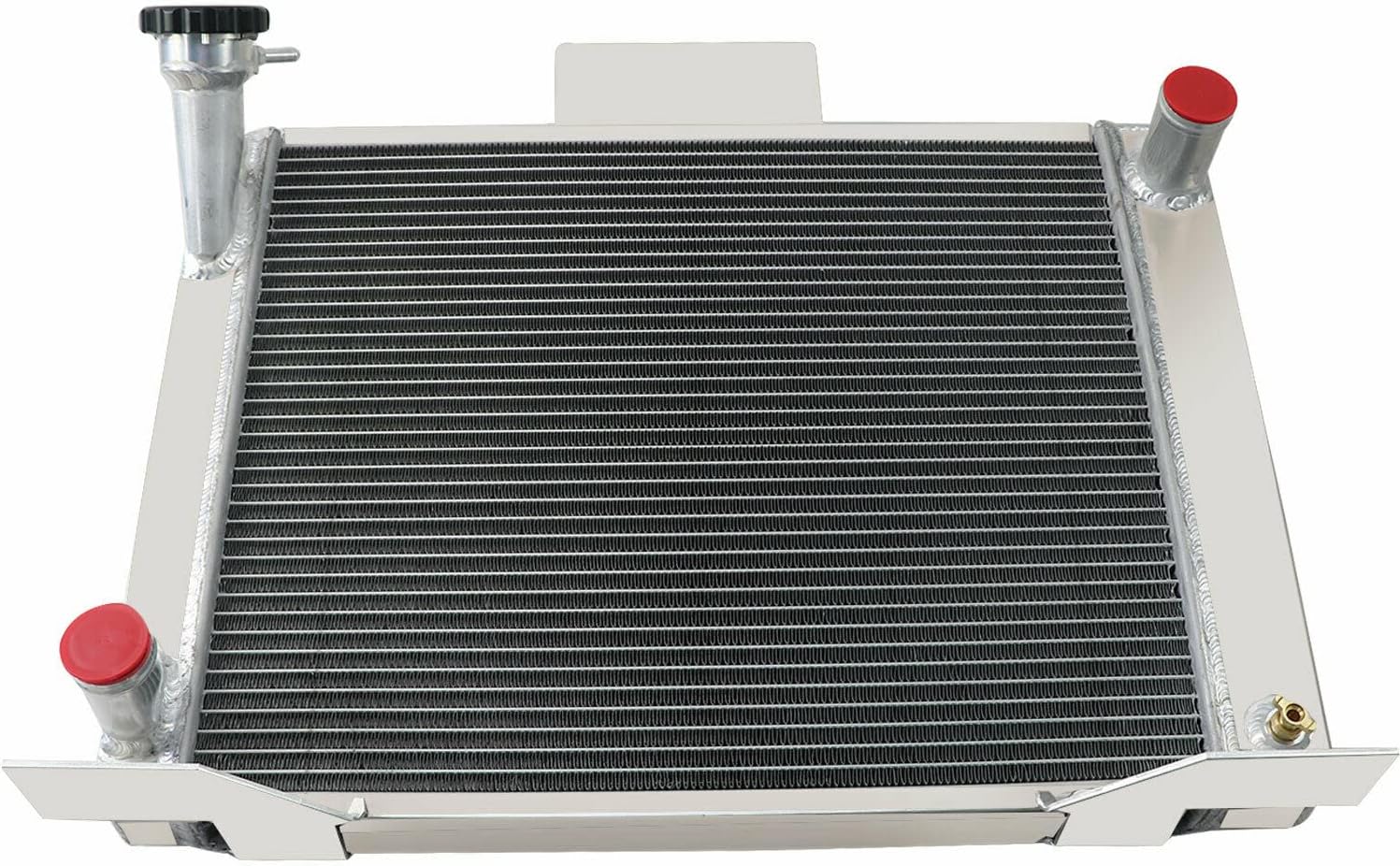 4 row aluminum radiator compatible with 1982-1994 ford ranger v8 (similar not exact) (incomplete)