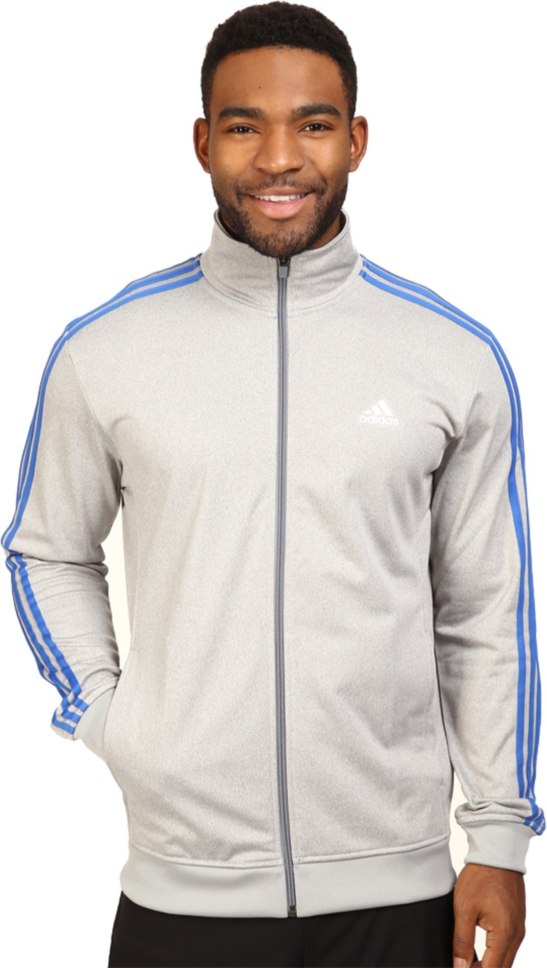 adidas men's essential tricot jacket