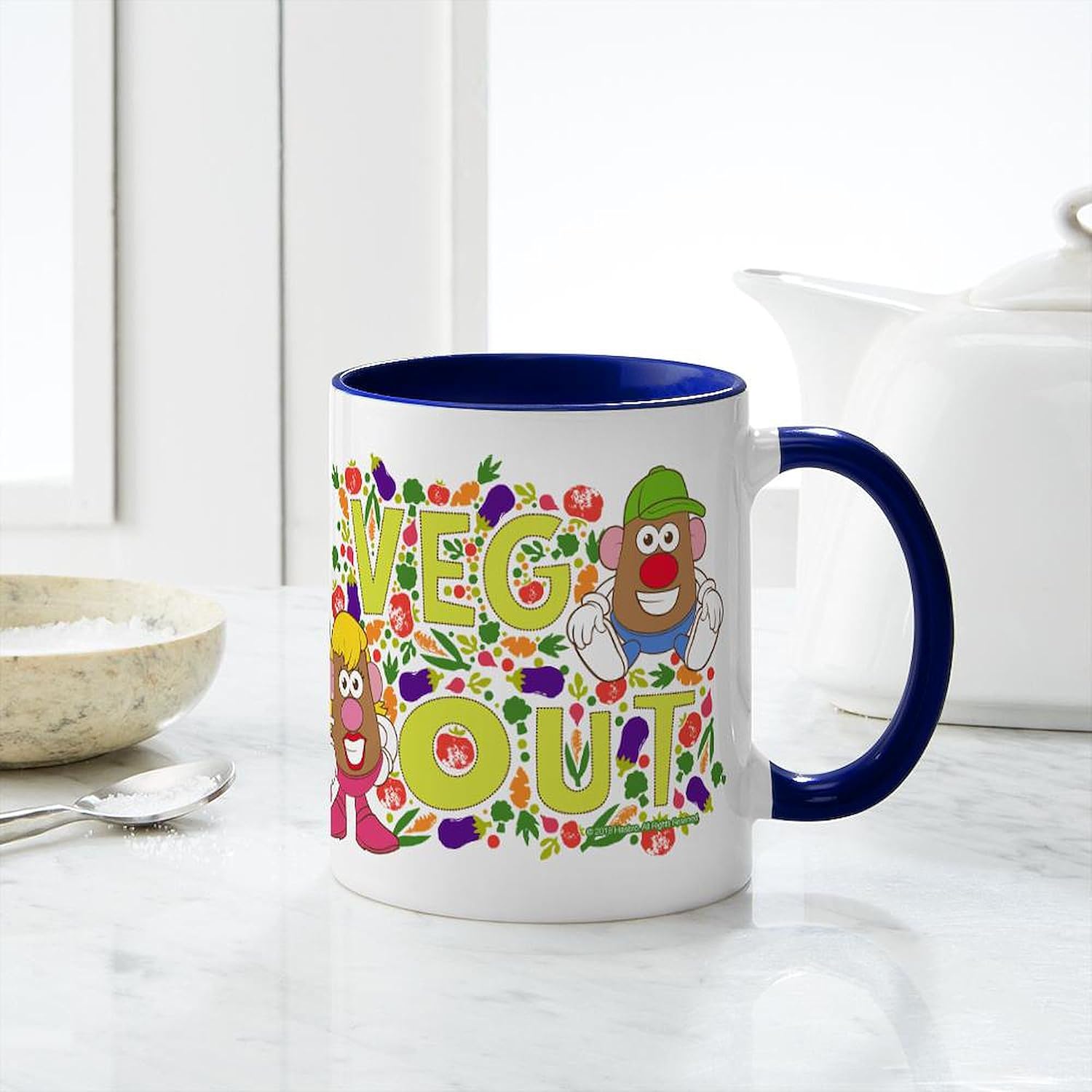 CafePress Mr. Potato Head Veg Out 11 Oz Ceramic Mug 11 oz (325 ml) Ceramic Coffee Mug