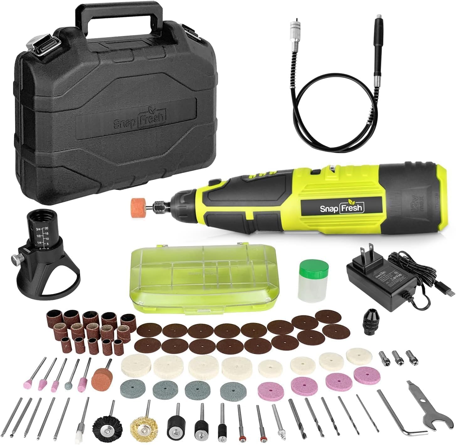 Kit De Herramientas Rotativas Eléctricas De Velocidad Variab | Meses