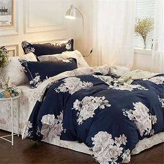 Bed Sheet Set Bedding 4-Piece Bed Sheet Set Cotton High-grade High-density Brushed Bed Linen Pillowcase Suitable For Home Interior Duvet Cover Sets (Size : 1.8m) (2m) (1.8m)