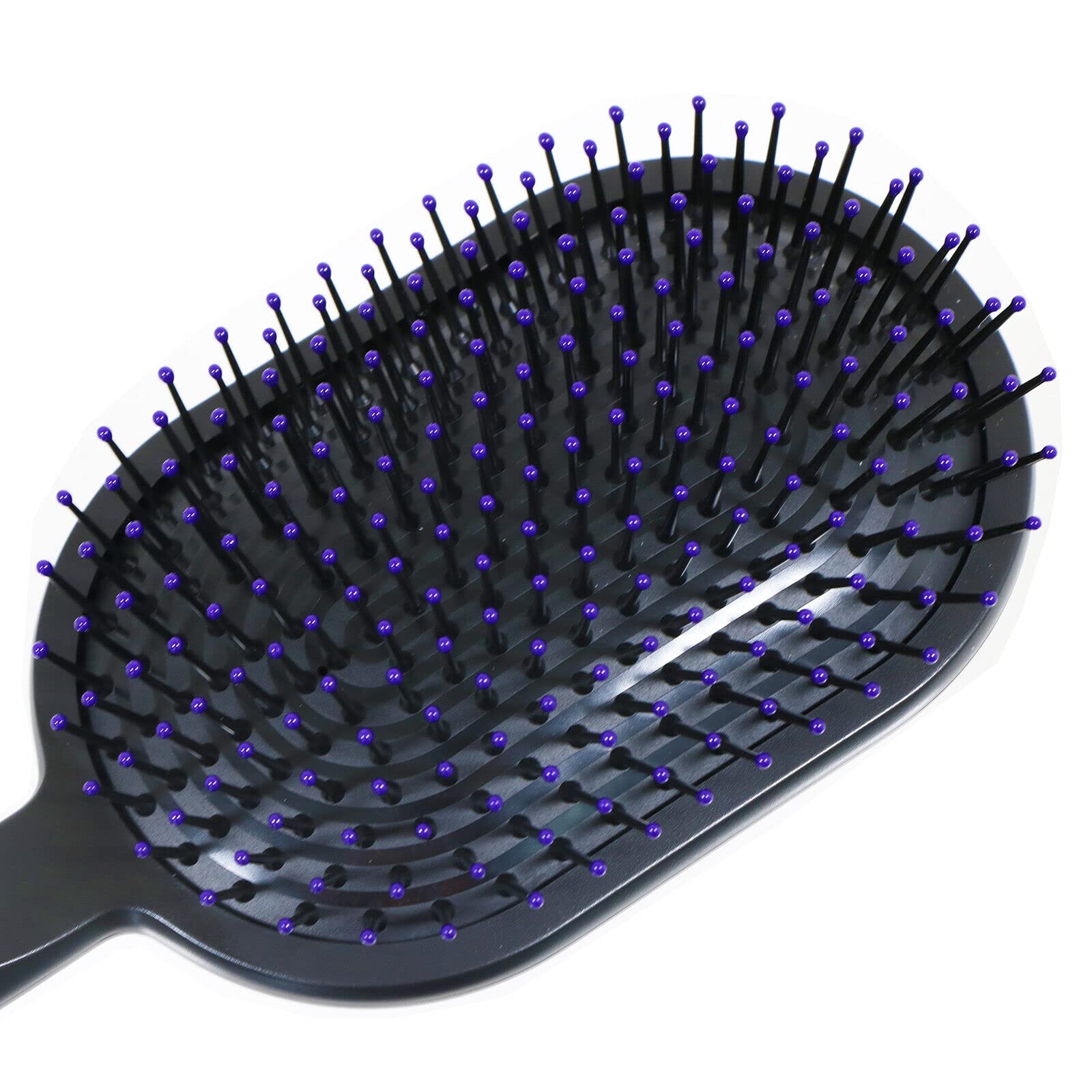 Dyson Hair Paddle Brush Hairbrush 971062-02 Purple Black 