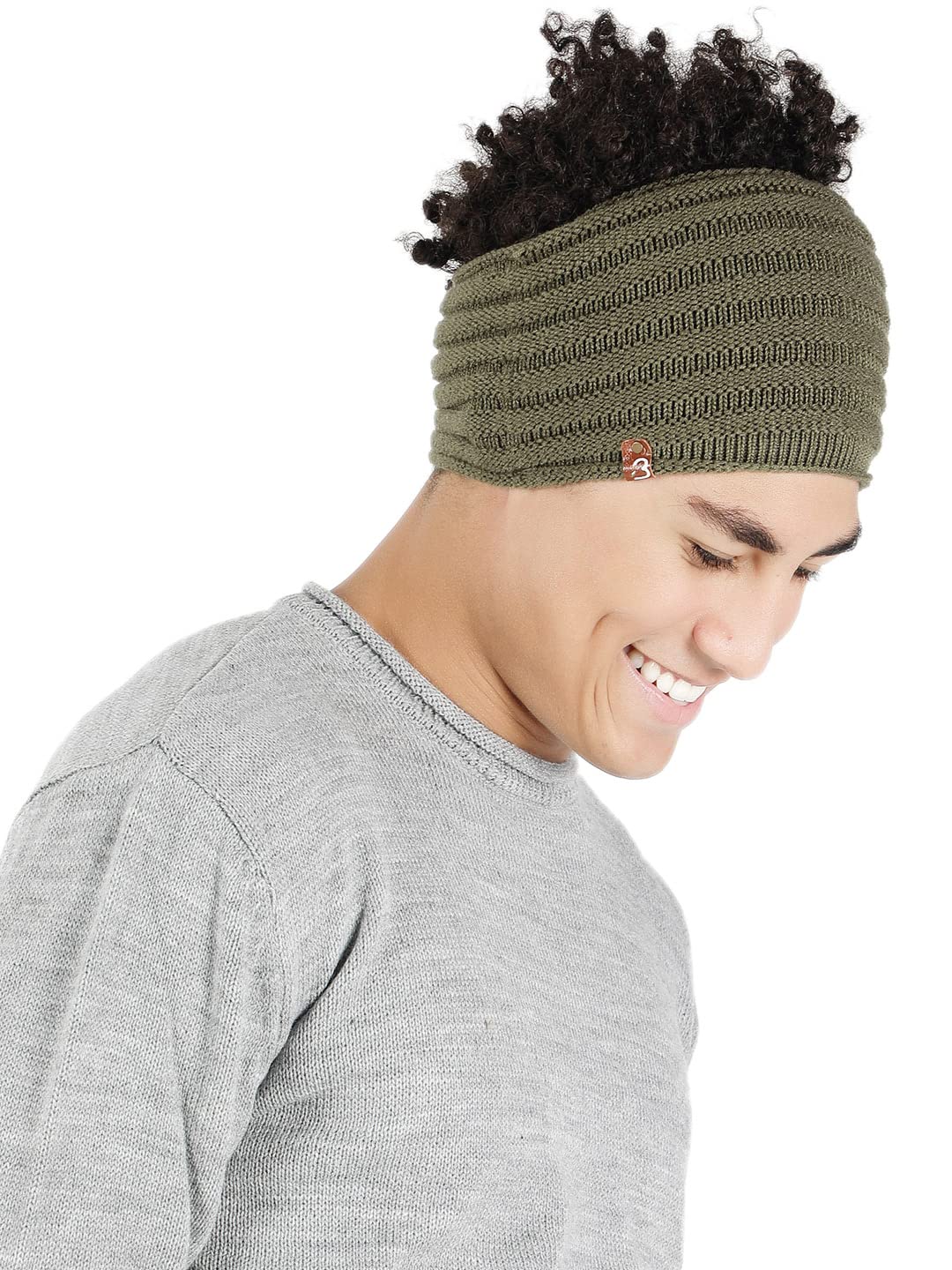 Unisex Warm Woolen Headband Earwarmer Earmuffs Earcap Earcover Winter Accessories for Men and Women