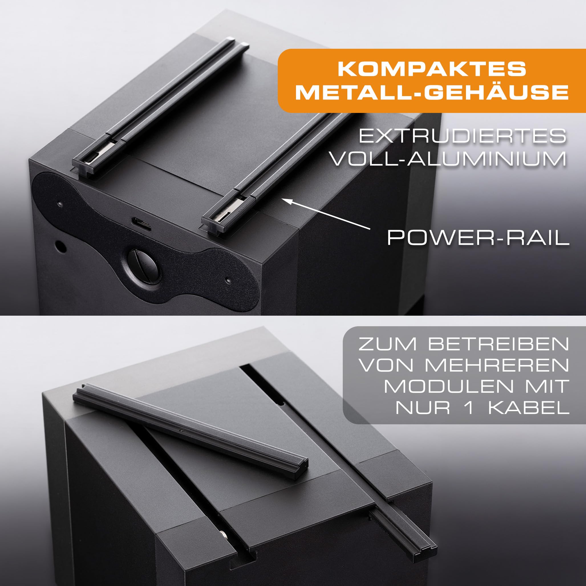 botta Uhrenbeweger mit leisen Direktantrieb, 9 Programme, USB/Batterie