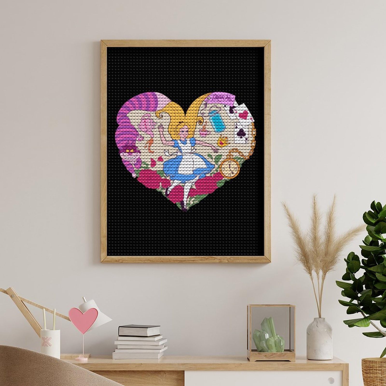 Amazon.co.jp: ダイヤモンドアート 不思議の国のアリス 5D