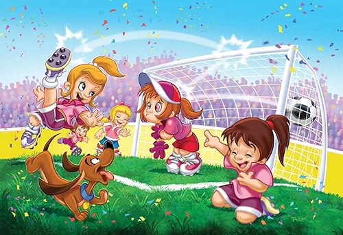 Vista 68 de EuroGraphics - Rompecabezas Hermoso Cabello, 100 piezas