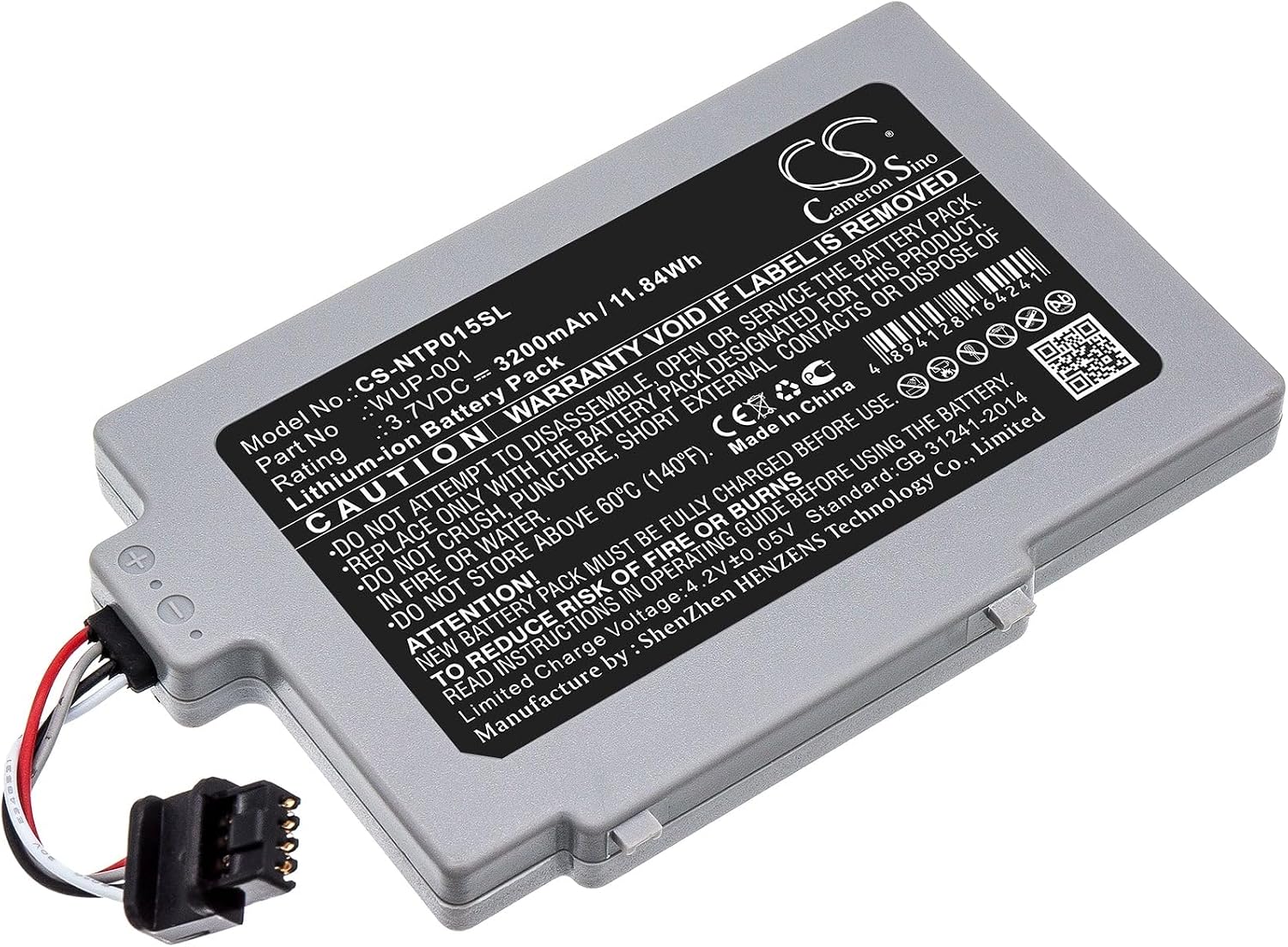 VI VINTRONS Battery for Nintendo Wii U Gamepad WUP-001, WUP-001,