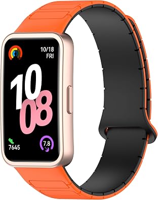 XIHAMA Strap Compatible with Huawei Band 10/9/8,Soft Silicone Sport Strap Replacement Band for Men and Women
