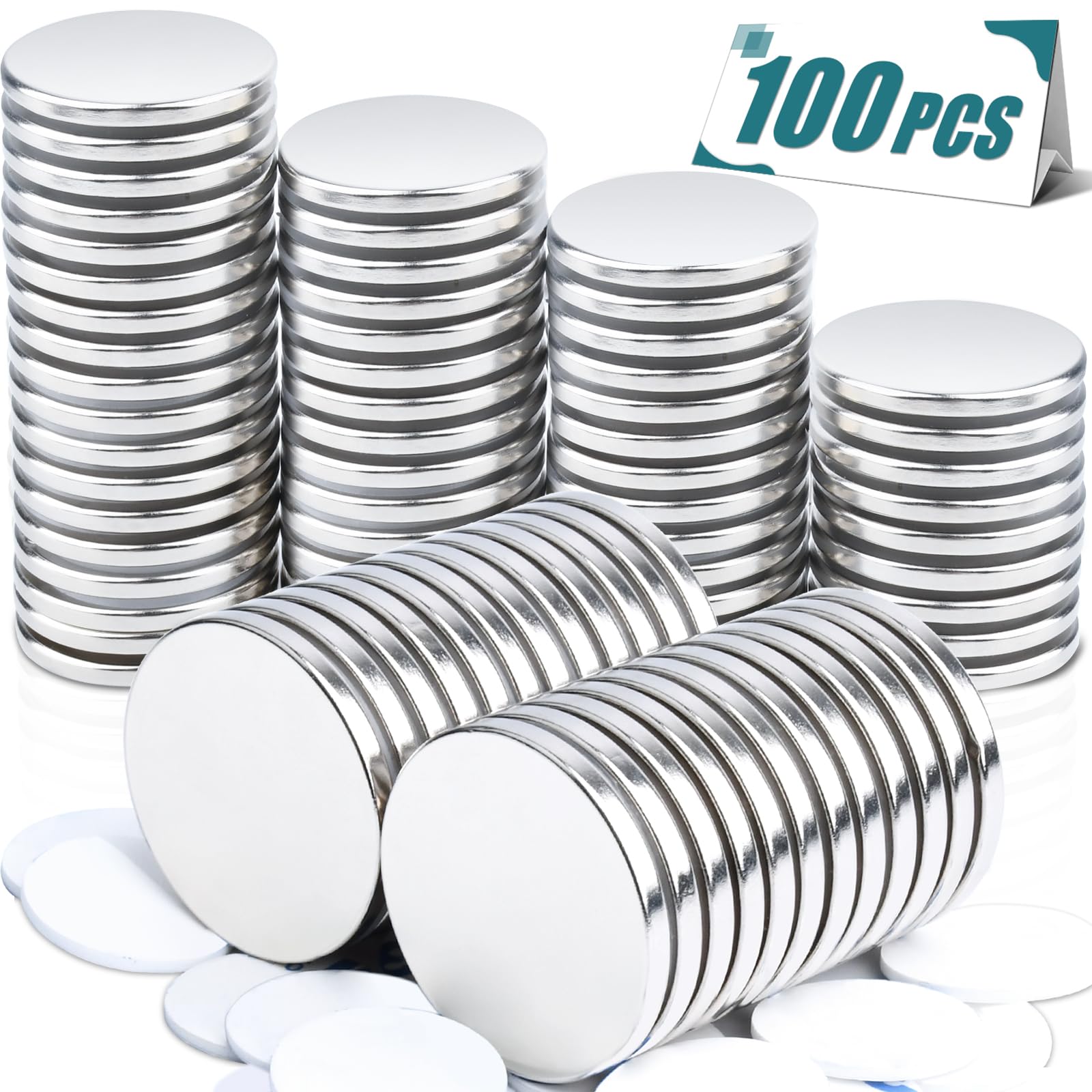 60 Pcs Rare Earth Magnets Neodymium Magnet, 0.47x1/8 inch Magnets for Whiteboard Fridge — Amazon image 12
