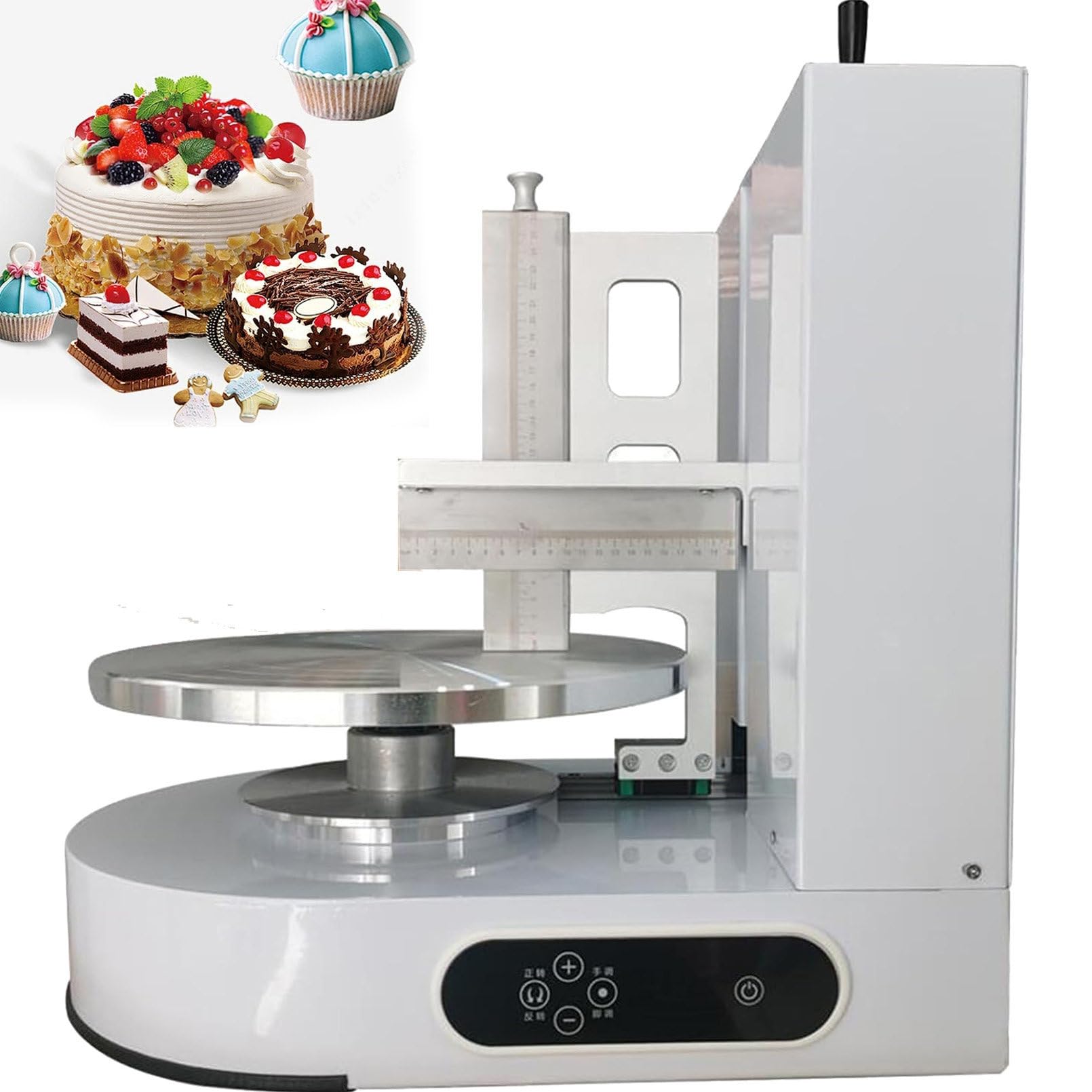 Alisador automático de repostería y esparcidor de crema para tartas para una decoración segura y fácil de pasteles en casa