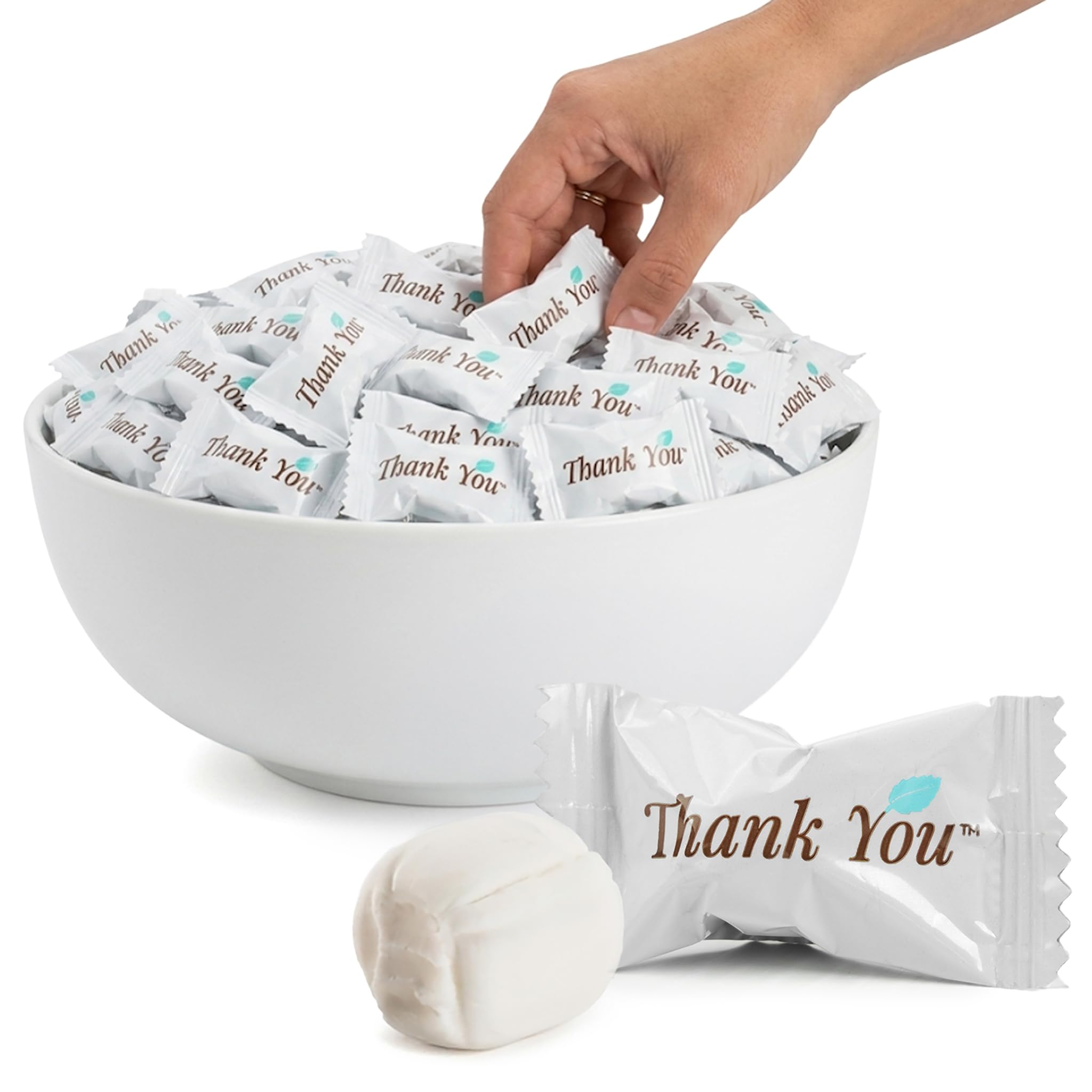 Thank You s by Stock Your Home – 125 Count, White, Pack of 125