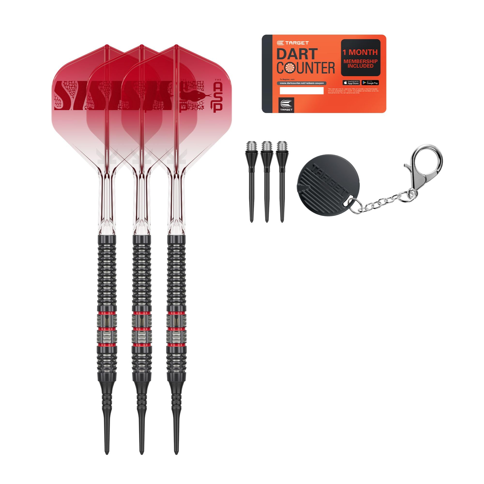 Amazon.com : Target Darts Nathan Aspinall Soft Tip 95K Dart Set