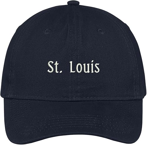 Miniatura 3 de St Louis City bordado Perfil Bajo 100 algodón Cap ajustable