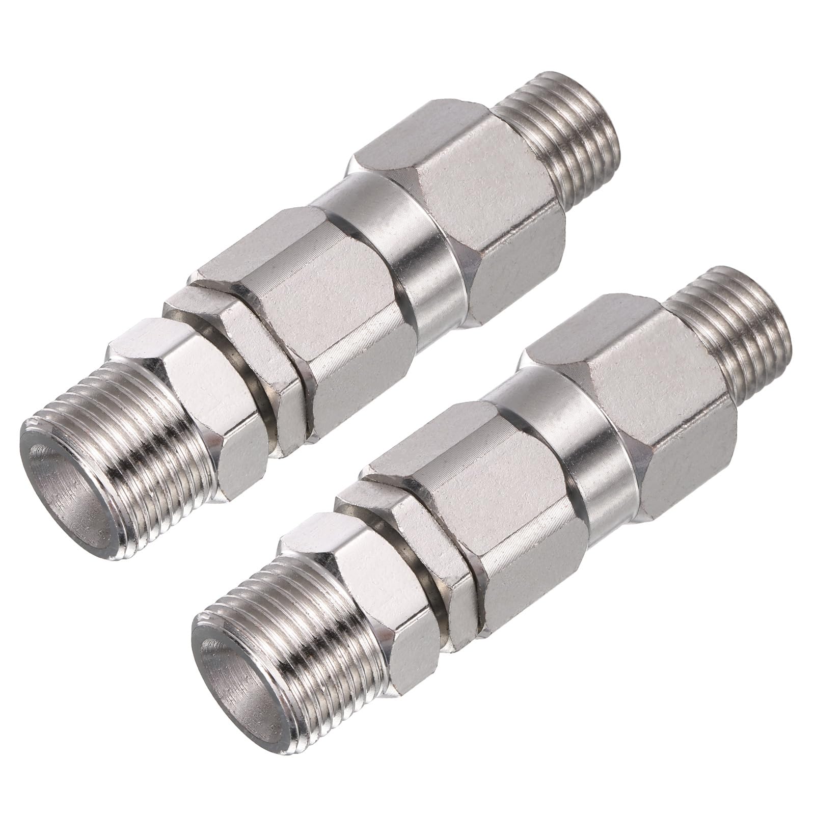 Joint de pulvérisateur 1/4 rotatif en acier inoxydable uxcell x2