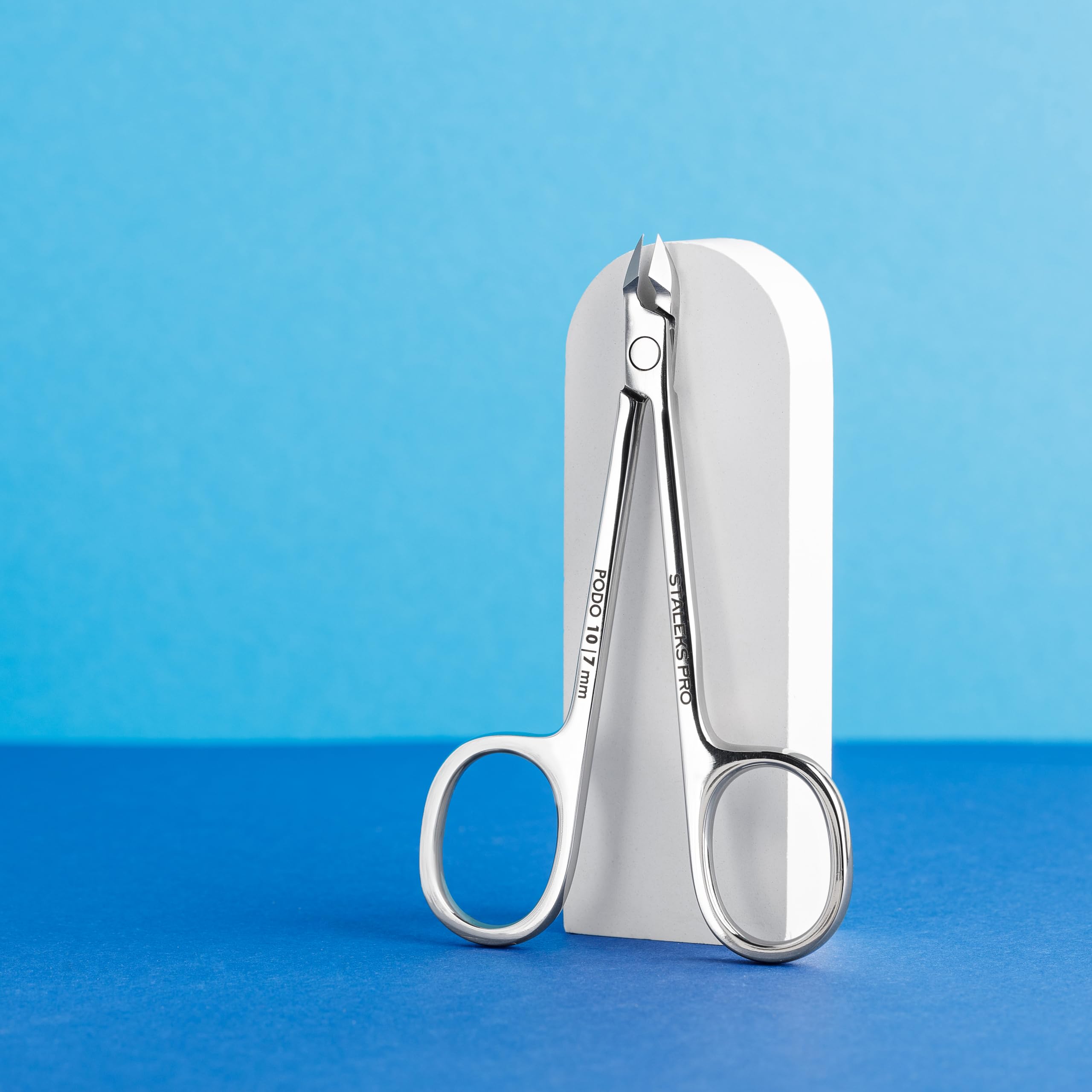 STALEKS PRO Toe Nail Scissors Pliers 10-7mm, Silber - Image 2