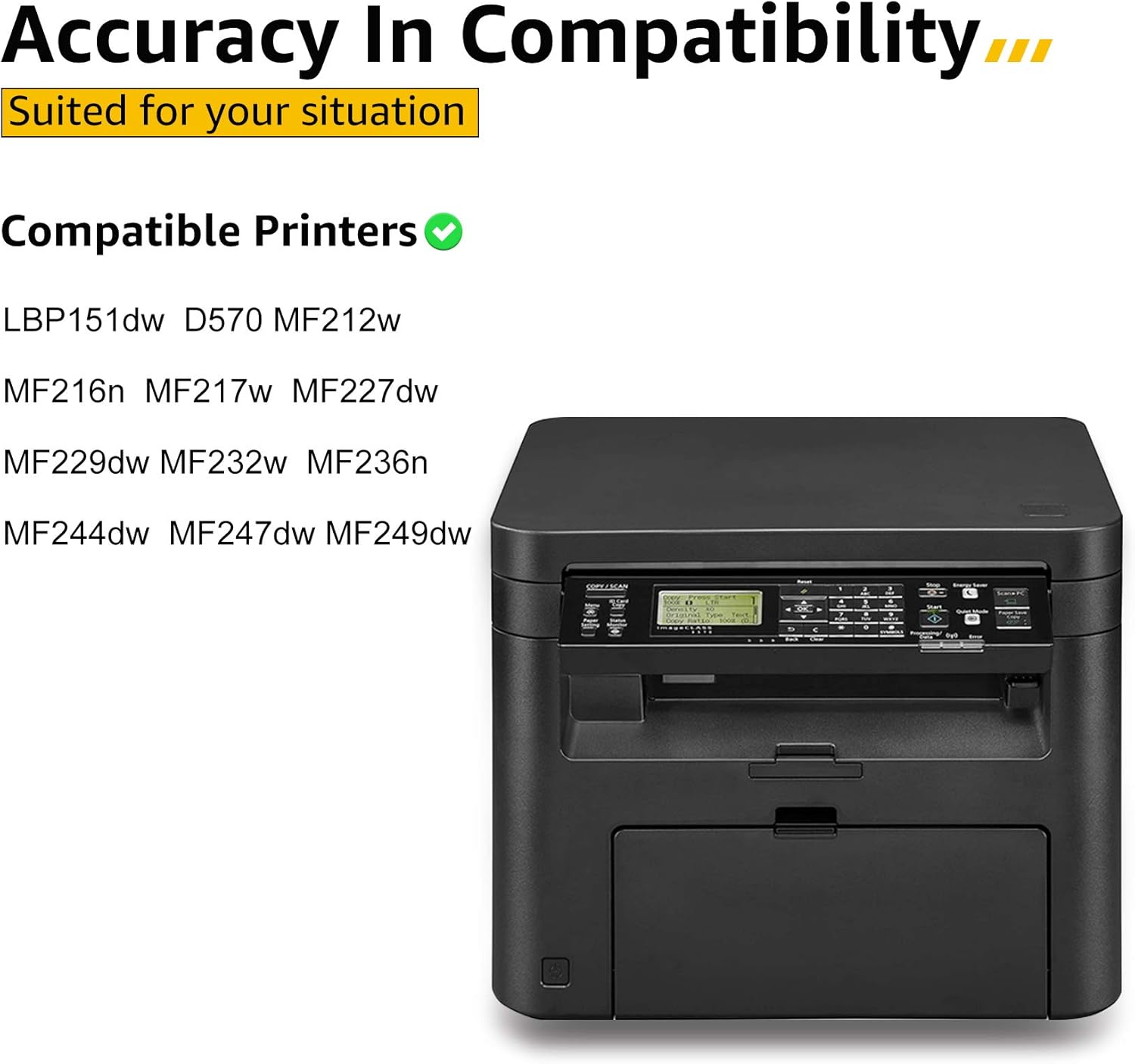 Product Deal CMYBabee Compatible Toner-Cartridge Replacement for Canon 137 CRG137 9435B001AA ImageClass LBP151dw D570 MF212w MF216n MF217w MF227dw MF229dw MF232w MF236n MF244dw MF247dw Printer (Black,4-Pack) Exclusive CMYBabee Compatible Toner-Cartridge Replacement for Canon 137 CRG137 9435B001AA ImageClass LBP151dw D570 MF212w MF216n MF217w MF227dw MF229dw MF232w MF236n MF244dw MF247dw Printer (Black,4-Pack)
