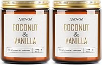 Vista 13 de AOOVOO Velas de canela de manzana, velas perfumadas de 22 onzas, vela de aromaterapia, vela de soja para el hogar perfumada