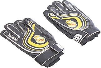 جينيرك. قفازات حارس مرمى بتصميم نادي ريال مدريد للأطفال مع حشوات واقية للعظام مصنوعة من خامات عالية الجودة - متعددة الألوان