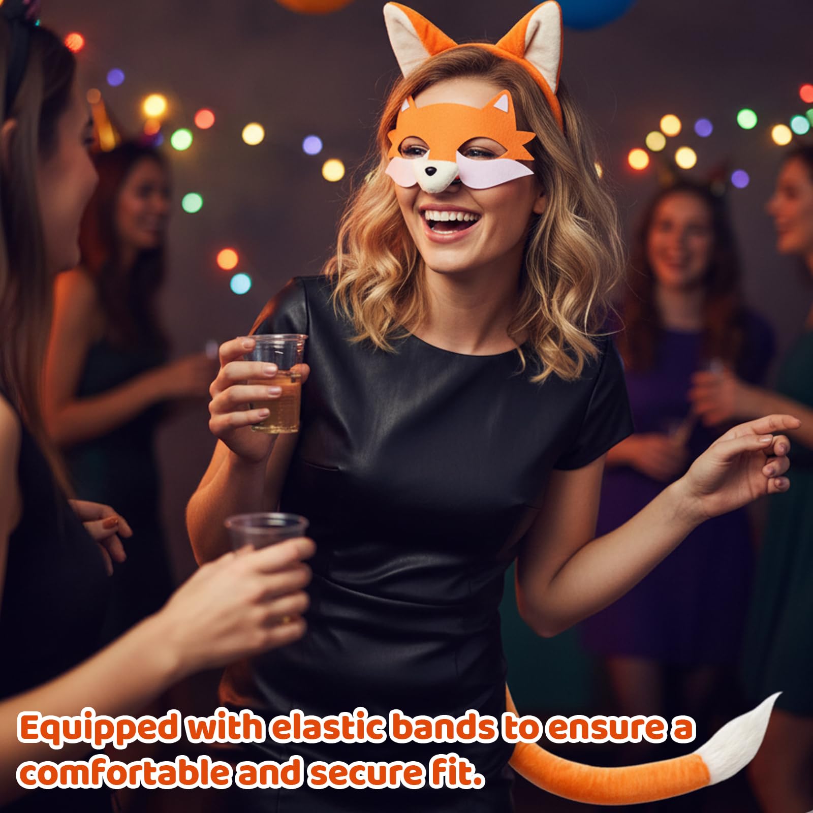 SrgPui 4 Pcs Fox Costume - Image 4