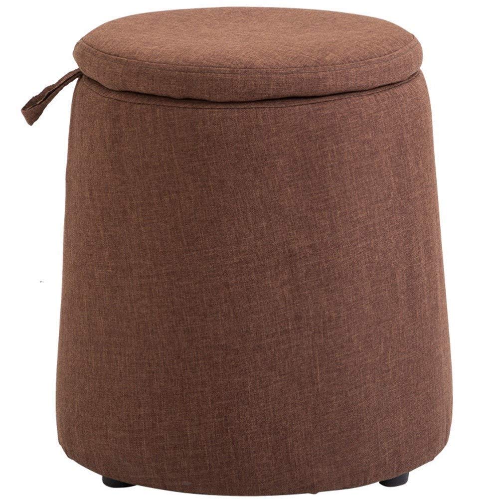 Tabourets pour enfants ronds et pouf repose-pieds décoratif de salon