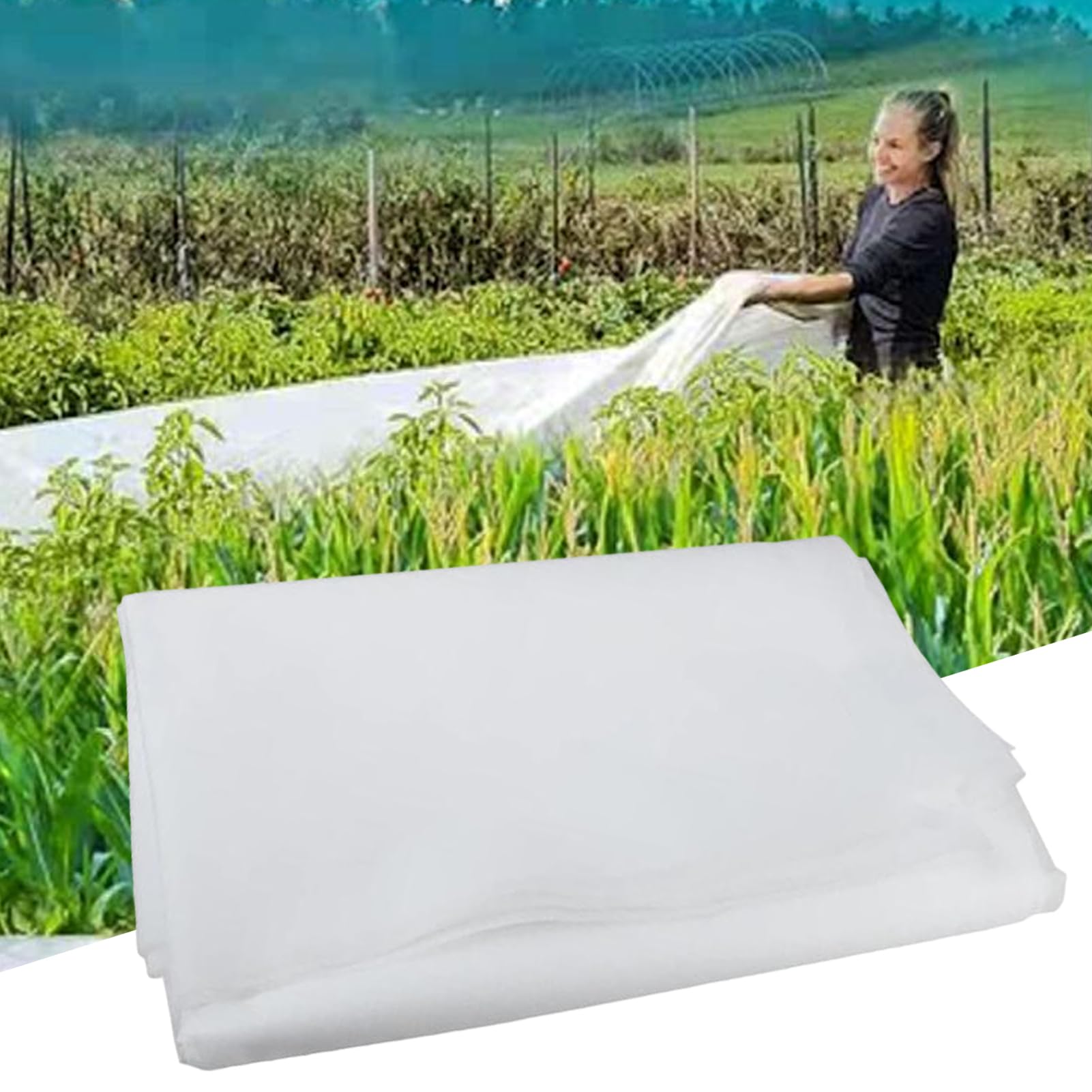 Voiles d'Hivernage pour d'Extérieur 3 m x 9 m Couverture en Tissu