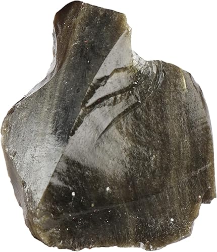 GEMHUB Rock Rough Black Obsidiana Natural Healing Crystal 370 CT Loosestone, Gema, obsidiana