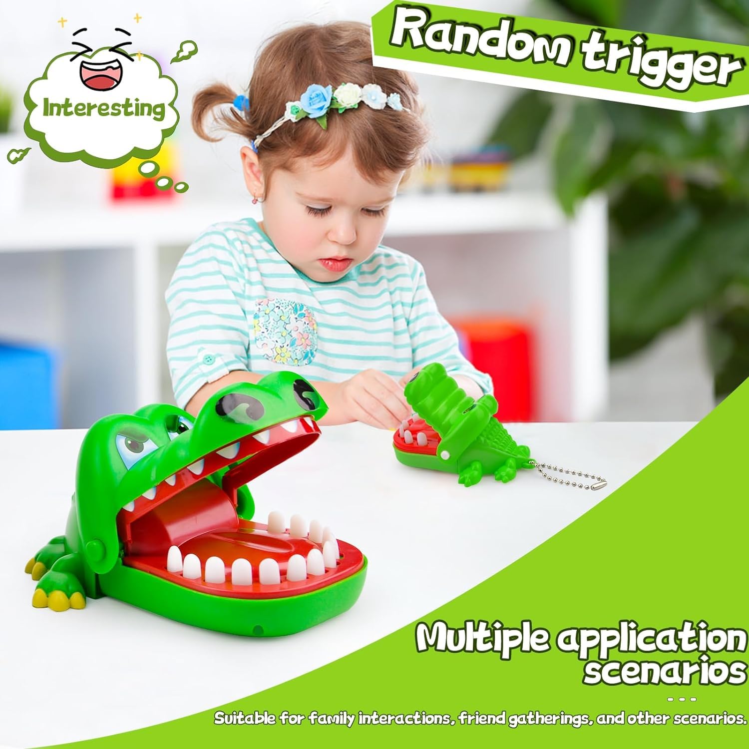 Juego De Mordisco De Tigre Para Niños – Prensa Dientes Aleatorios, Divertido Para Toda La Familia, Regalo De Cumpleaños Original