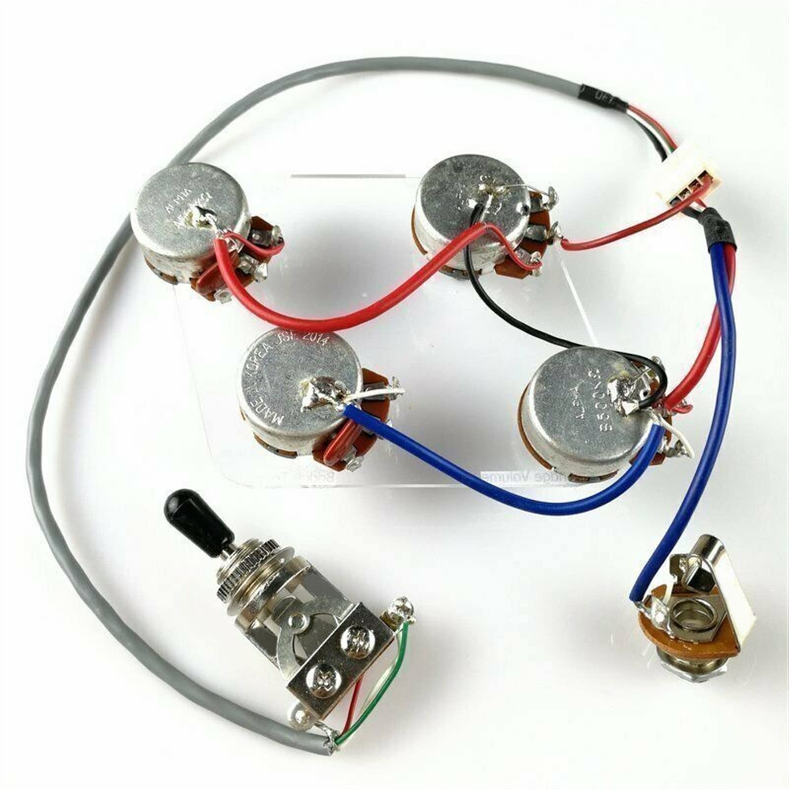 Harnais De Câblage Pour Guitares Électriques A500K / B500K Micro guitare électrique
